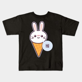 Kawaii Rabbit Kids T-Shirt